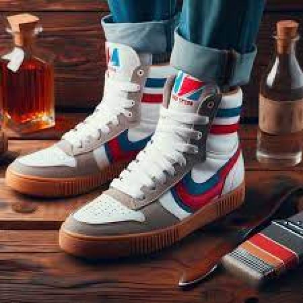 Retro High-Top Sneakers