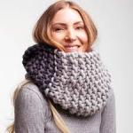 Chunky Knit Infinity Scarf