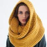 Chunky Knit Infinity Scarf