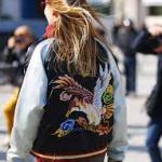 Embroidered Bomber Jacket