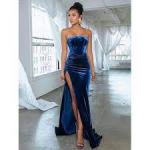 Velvet Evening Gown