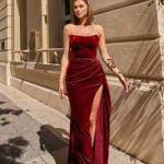 Velvet Evening Gown