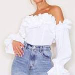 Off-Shoulder Ruffle Top