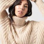 Knit Turtleneck Sweater